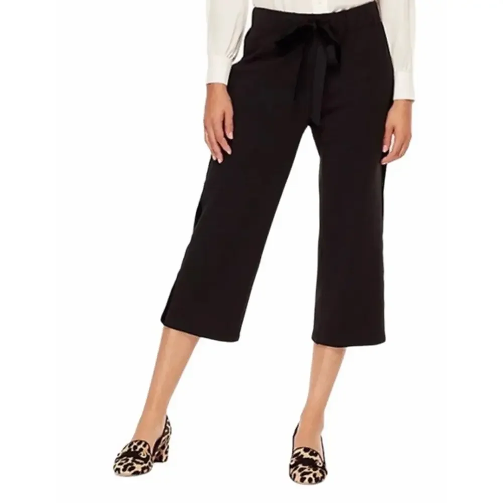 NWT Kate Spade Broome Street Cropped Flare Wide‎ Leg Trousers Pants